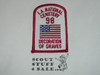 Los Angeles National Cemetery Grave Decoration Patch, Los Angeles Area and Western Los Angeles County Councils, 1998