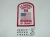 Los Angeles National Cemetery Grave Decoration Patch, Los Angeles Area and Western Los Angeles County Councils, 1999