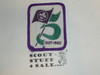 75th World Scouting Anniversary Woven Patch, 1982