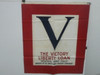 World War One Liberty Loan Linen Flag Pennant in MINT condition, 30" x 34", P~44