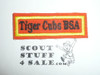 Tiger Cubs BSA Segment Patch