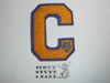 Cub Scout "C" Chenille Patch
