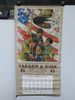 1977 Boy Scout Wall Calendar, Full Size, The New Spirit by Joseph Csatari, 16" x 34", only Dec page, #P82