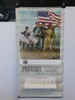 1976 Boy Scout Wall Calendar, Full Size, The Spirit of 1976 by Norman Rockwell, 16" x 34", Complete, #P94/114
