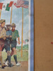 1967 Boy Scout Wall Calendar, Full Size, Breakthrough For Freedom by Norman Rockwell, 10" x 46", Complete with water marks, #P101