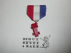 Pinewood Derby Cub Scout Medal, Red Car