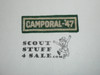 1947 Generic BSA Camporal Felt Patch