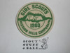 1960 Mission Hills Council Girl Scout Camporama Felt Patch