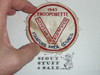 1943 Stanford Area Council Trooporette Satin Patch