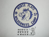 Crescent Bay Area Council, 1957 Horse Flats Wilderness Camp Patch