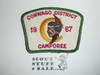 Conwago District Camporee Patch, 1967
