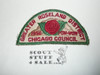 Chicago Area Council, Greater Roseland District Pow-Wow Patch, 1950