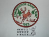 Conservation Game Count Patch, 1962