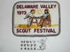 Delaware Valley Scout Festival Patch, 1973