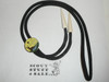 1969 National Jamboree Bolo Tie with faux bone tips