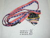 2005 National Jamboree Navy Neck Ribbon with Meal Tickets