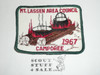 Mount Lassen Area Council Camporee Patch, 1967