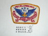 Mecklenburg Rotary Scout Explosition Patch, 1965, lite use