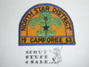 Kettle Moraine Council North Star District Camporee Patch, 1963
