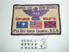 Pee Dee Area Council Sumter Lee Shaw District Explorer Regatta Patch, 1964