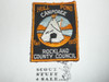 Rockland County Council Hull Pond Camporee Patch, 1973