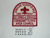 Sergeant Floyd Area Council Jubilee Scout-O-Ree Patch, 1960