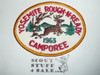 Yosemite Area Council Camporee Patch, 1963