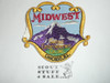 Midwest Swiss Embroideries Company Inc Promotional Patch, lt blue