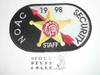 1998 National Order of the Arrow Conference (NOAC) Security Staff Armband Patch