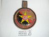 1998 National Order of the Arrow Conference (NOAC) Security Staff Patch with heavy enameld pin