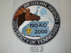National Order of the Arrow Conference (NOAC), 2000 Western Region Jacket Patch
