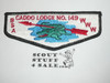 Order of the Arrow Lodge #149 Caddo s11 Flap Patch - Boy Scout