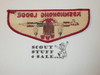 Order of the Arrow Lodge #302 Koshkonong f1a First Flap Patch