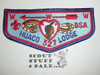 Order of the Arrow Lodge #327 Huaco s13 Flap Patch