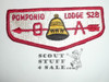 Order of the Arrow Lodge #528 Pomponio s1 Flap Patch
