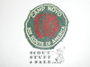 Camp Noyo Felt Camp Patch, Sonoma-Mendocino Area Council, 1940's, Lite wear and felt has faded a bit