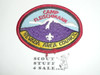 Camp Fleischmann Patch, Nevada Area Council, lt blue twill, red r/e bdr