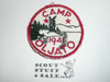 Camp Oljato Patch, Stanford Area Council, 1941