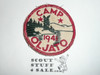 Camp Oljato Patch, Stanford Area Council, 1941, lite use