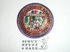 Camp Masonite Navarro Patch, San Mateo Area Council, 30th Anniversary, 1986, purple bdr