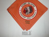 Camp Oljato STAFF Neckerchief, Stanford Area Council, 1963