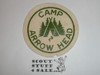 Camp Arrow Head Felt Patch