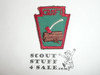 Hidden Valley Scout Camp Craft Activity Patch, Keystone Area Council, 1950's-1960's