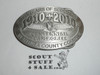 2010 Centennial Camporee Cast Belt Buckle, Ventura County Council
