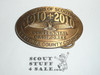 2010 Centennial Camporee Cast Belt Buckle, Ventura County Council, bronze finish