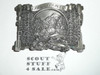 God's Country Ornate Cast Belt Buckle