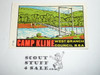 Camp Kline Decal, West Branch Council