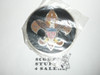 Boy Scout Emblem Metal Disk Sticker