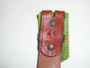 The Summit Bechtel Reserve High Adventure Base Tooled Leather Belt, Size 48, New with Tags