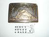 Philmont Scout Ranch, Chrome/Gold Belt Buckle